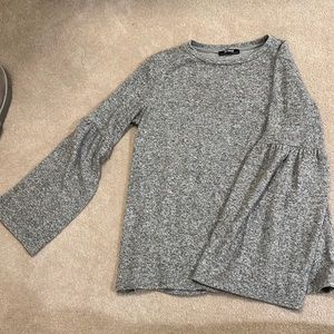 Zara bell sleeve sweater
